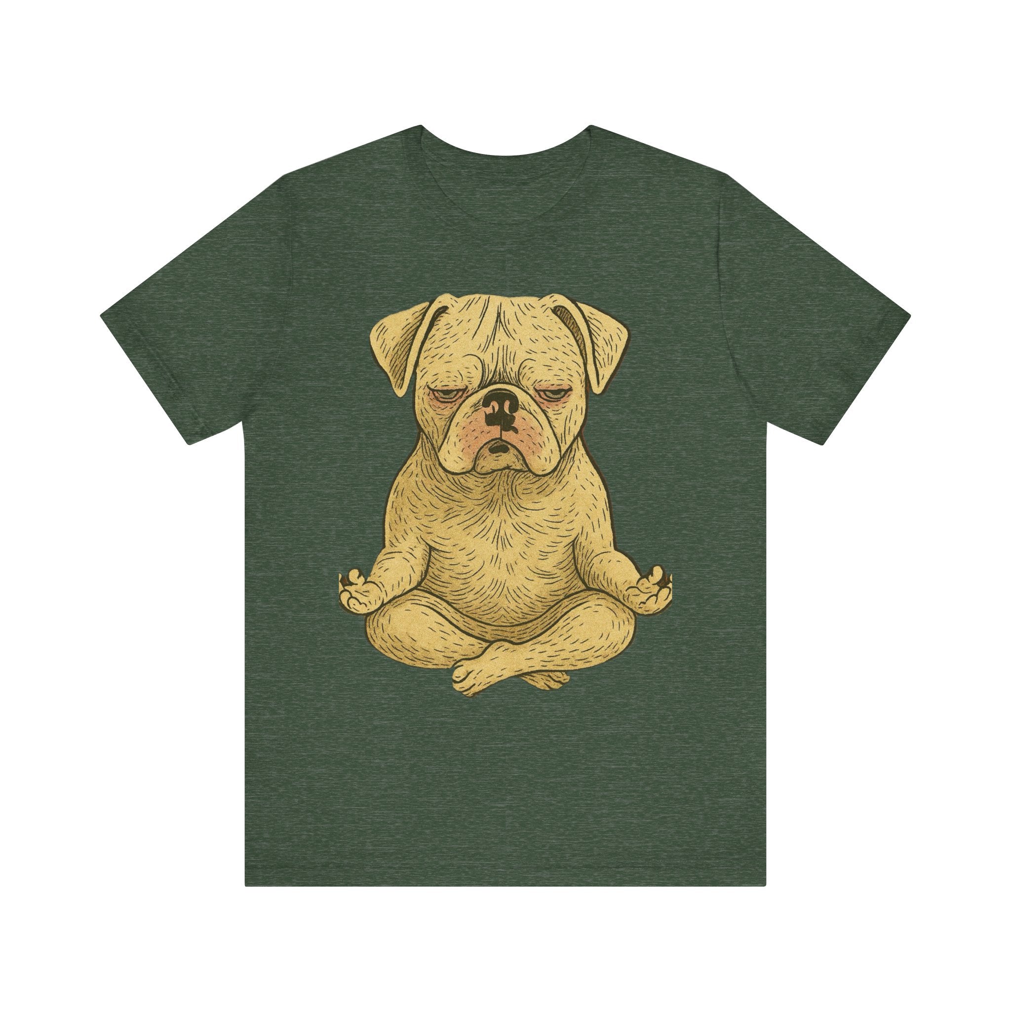 Zen Pug Mindful Meditation Tee